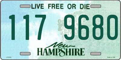 NH license plate 1179680