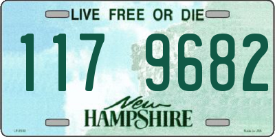 NH license plate 1179682