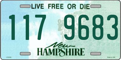 NH license plate 1179683