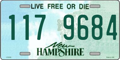 NH license plate 1179684