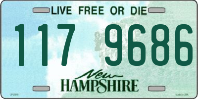 NH license plate 1179686