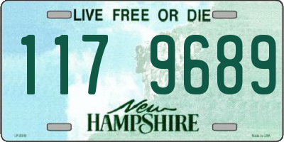 NH license plate 1179689