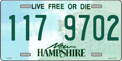 NH license plate 1179702