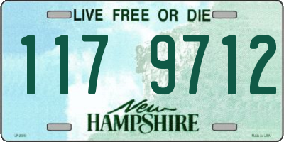 NH license plate 1179712