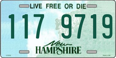 NH license plate 1179719