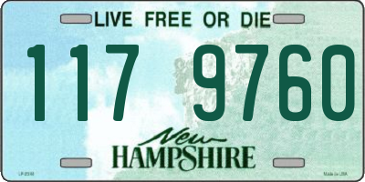 NH license plate 1179760