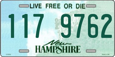 NH license plate 1179762