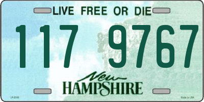 NH license plate 1179767
