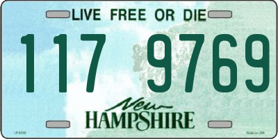 NH license plate 1179769