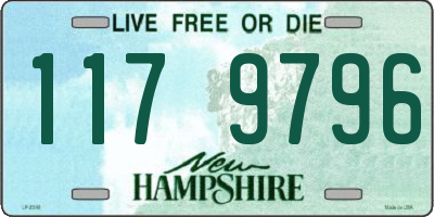 NH license plate 1179796
