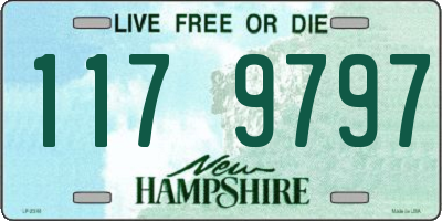 NH license plate 1179797
