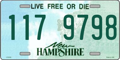 NH license plate 1179798