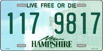 NH license plate 1179817
