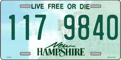NH license plate 1179840