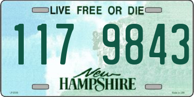 NH license plate 1179843