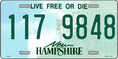 NH license plate 1179848