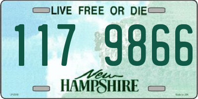 NH license plate 1179866