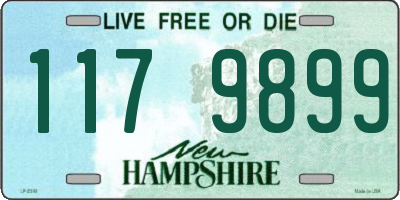 NH license plate 1179899