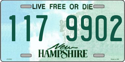 NH license plate 1179902