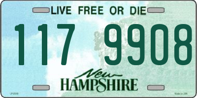 NH license plate 1179908