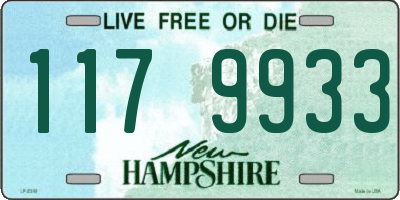NH license plate 1179933