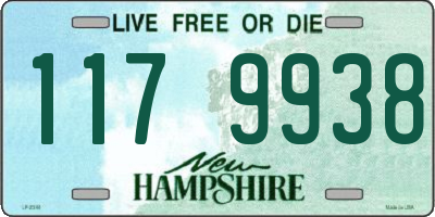 NH license plate 1179938