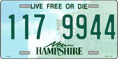 NH license plate 1179944
