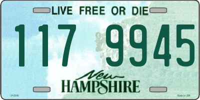 NH license plate 1179945