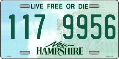 NH license plate 1179956