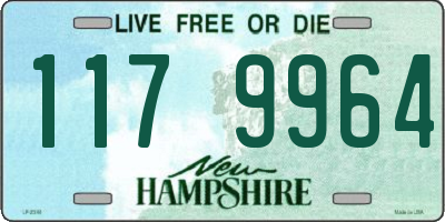NH license plate 1179964