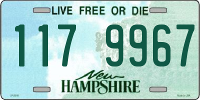 NH license plate 1179967