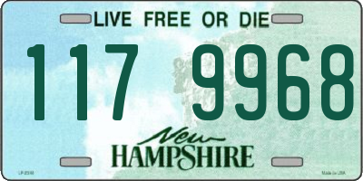 NH license plate 1179968