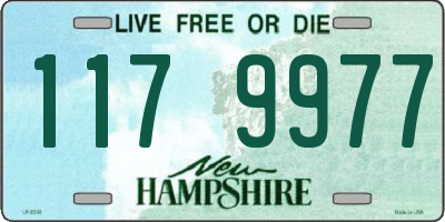 NH license plate 1179977