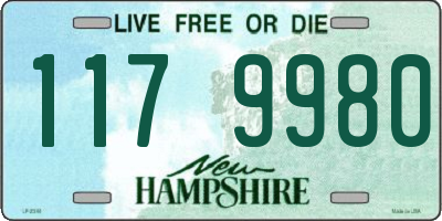 NH license plate 1179980