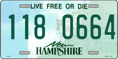 NH license plate 1180664