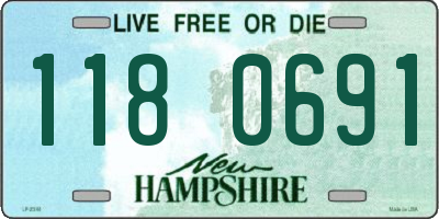 NH license plate 1180691