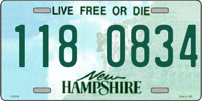NH license plate 1180834