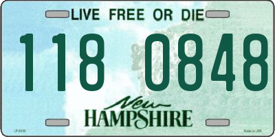 NH license plate 1180848