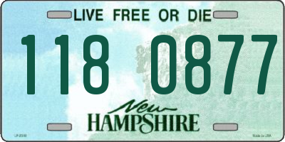 NH license plate 1180877