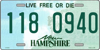 NH license plate 1180940