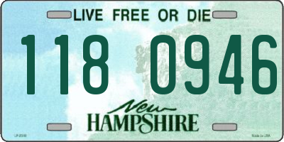 NH license plate 1180946