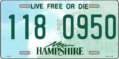 NH license plate 1180950