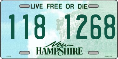 NH license plate 1181268