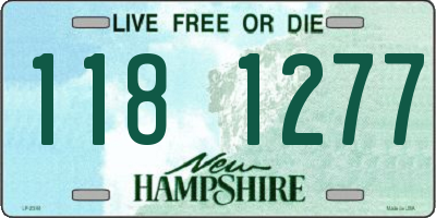 NH license plate 1181277