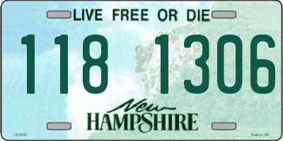 NH license plate 1181306