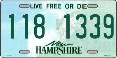 NH license plate 1181339