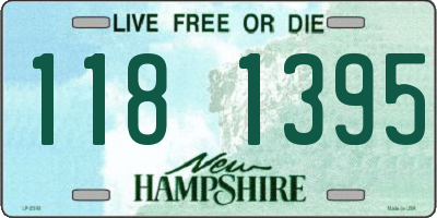 NH license plate 1181395