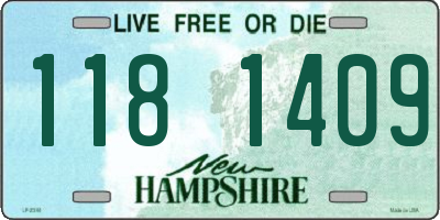 NH license plate 1181409