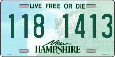 NH license plate 1181413