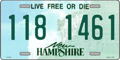 NH license plate 1181461
